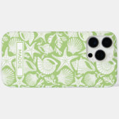 Green Shells Personalized Case-Mate iPhone Case (Achterkant (horizontaal))