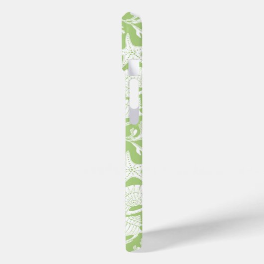 Green Shells Personalized Case-Mate iPhone Case (Achterkant / Links)