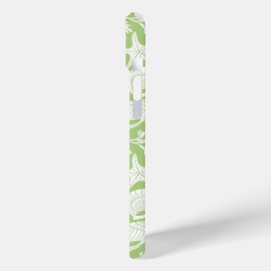 Green Shells Personalized Case-Mate iPhone Case (Achterkant / Links)