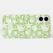 Green Shells Personalized Case-Mate iPhone Case (Achterkant (horizontaal))