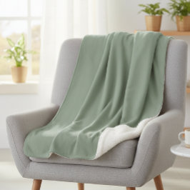 Green Sherpa Blanket for Kids – Soft and Warm Deken