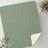 Green Sherpa Blanket for Kids – Soft and Warm Deken