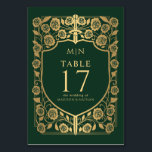 Green Shield middeleeuwse fantasie monogram bruilo Kaart<br><div class="desc">Vier het met dit Royal Sword & Shield Medieval Fantasy Monogram ontwerp. Dit ontwerp is perfect voor koppels die op zoek zijn naar een vorstelijke maar moderne middeleeuwse fantasie-esthetiek. LET OP: Het goud dat in dit ontwerp wordt weergegeven, is geen echte folie. Items worden precies afgedrukt zoals ze op uw...</div>