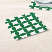 Green Shippo Diamond Onderzetter (Schuin)