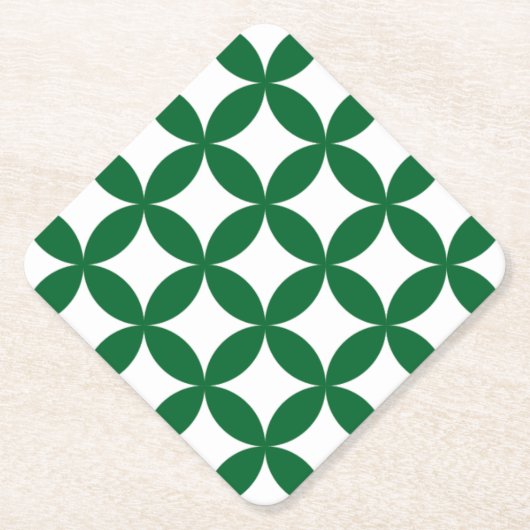 Green Shippo Diamond Onderzetter (Voorkant)