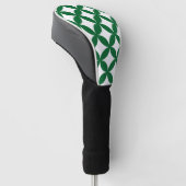 Green Shippo Golf Head Hoesje Golfheadcover (Schuin)