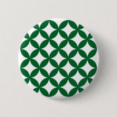 Green Shippo Pattern Button (Voorkant)