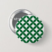 Green Shippo Pattern Button (Voorkant /achterkant)