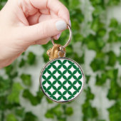 Green Shippo Pattern Sleutelhanger (Hand)