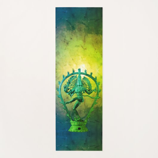 Green Shiva Dream Yogamat (Voorkant)