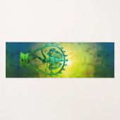 Green Shiva Dream Yogamat (Voorkant (horizontaal))
