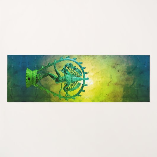 Green Shiva Dream Yogamat (Voorkant (horizontaal))