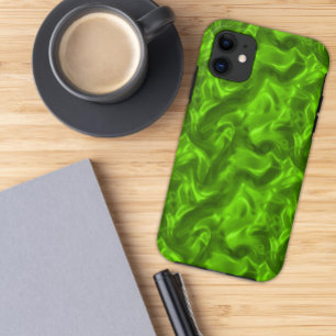 Green Silk iPhone 5 Hoesje