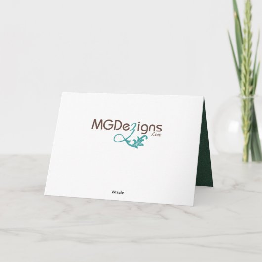 Green Silver Snowflakes Winter bruiloft Hartelijk  Bedankkaart (Achterkant)