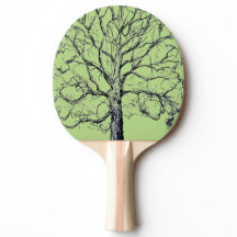 Green Sketting Tree Paddle