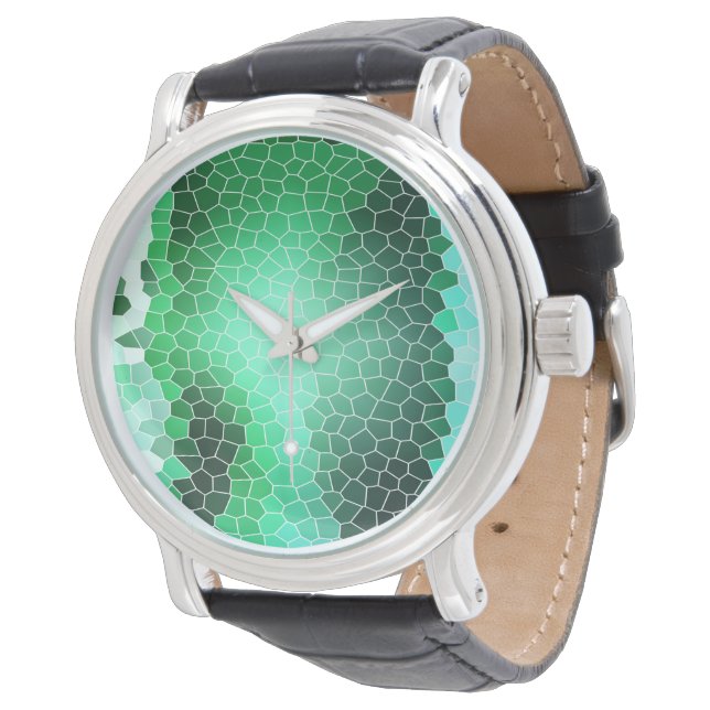 Green Skin Watch Horloge (Gekanteld)