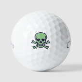 Green Skull Callaway Supersoft golfballen 3 pk (Voorkant)