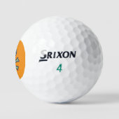 Green Skull sinaasappel Srixon Soft Feel golfballe Golfballen (Logo)