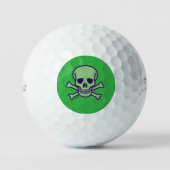 Green Skull Titleist groen 2023 Pro golfballen 12 (Voorkant)
