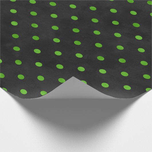 Green Skulls and Sunflower Series Design 13 Weefse Cadeaupapier (Hoek)