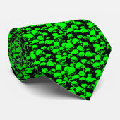Green Skulls-Stropdas Stropdas (Opgerold)