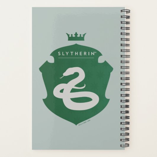 Green SLYTHERIN™ Crowned Crest Planner (Achterkant)