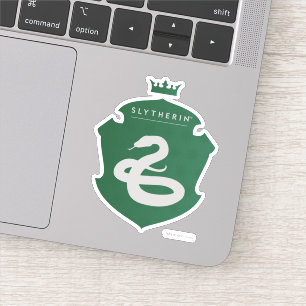 Green SLYTHERIN™ Crowned Crest Sticker