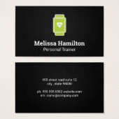 Green Smart Watch | Hartmeetmonitor | Netwerk Visitekaartje (Voorkant /achterkant)