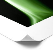 Green Smoke Art Poster (Hoek)