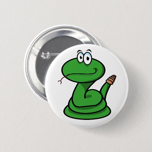 Green Snake Button (Voorkant /achterkant)