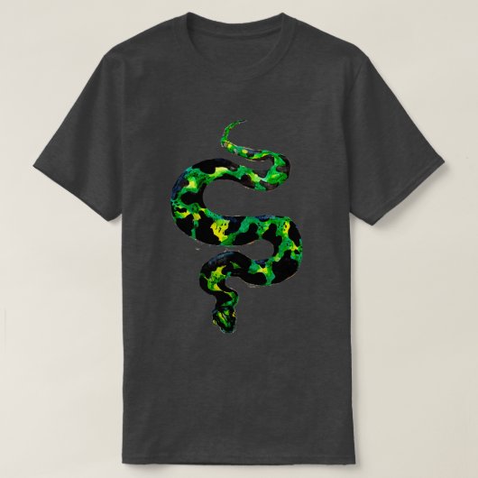 Green Snake Classic TShirt (Design voorkant)
