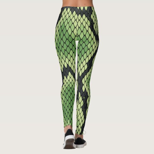 Green Snake Leggings (Achterkant)