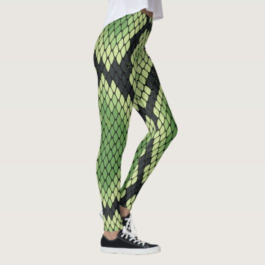 Green Snake Leggings (Rechts)
