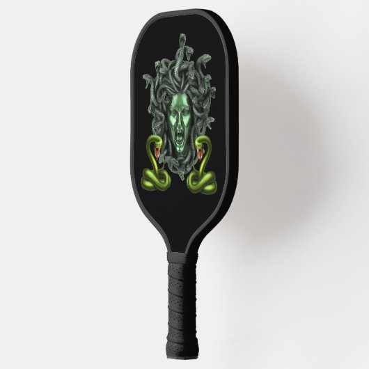 Green Snake Medusa Gorgon Pickleball Paddle (Links)