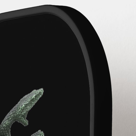 Green Snake Medusa Gorgon Pickleball Paddle (Links Detail)