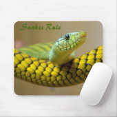 Green Snake Mousepad Muismat (Met muis)