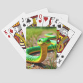 Green Snake Pokerkaarten (Achterkant)
