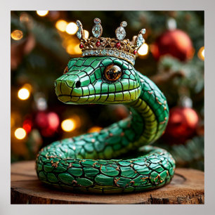 Green Snake Poster