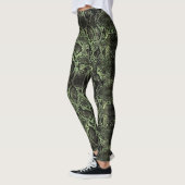 Green Snake print Leggings (Links)