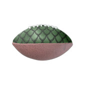 Green Snake Serpent Reptile Pattern American Football (Gedraaid 90)