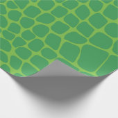 Green Snake Skin Cadeaupapier (Hoek)