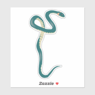 Green Snake Sticker