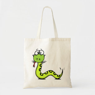 Green Snake Tote Bag