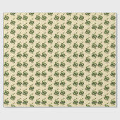 Green Snake Wrapping Paper Cadeaupapier (Vlak)