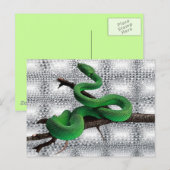 GREEN SNAKES BRIEFKAART (Voorkant / Achterkant)
