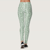 Green Snakeskin Leggings (Achterkant)