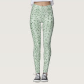 Green Snakeskin Leggings (Voorkant)