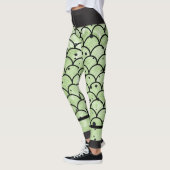 Green Snakeskin Leggings (Links)
