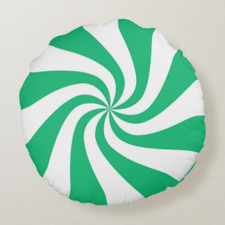 Green Snoep Pillow Rond Kussen