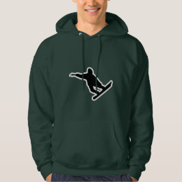 Green Snowboarding Hoodie